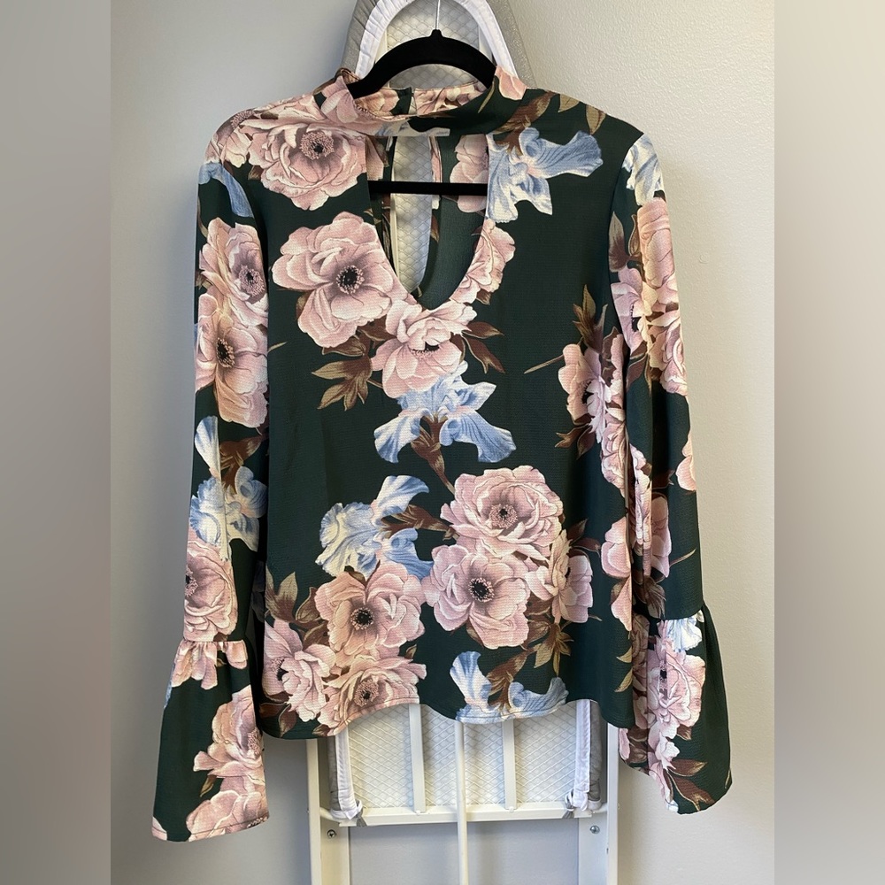 Flowery blouse